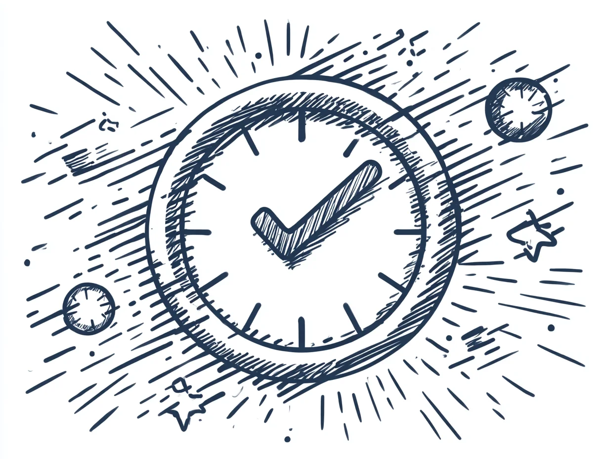 Approval seal representing fast loan decisions